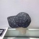 Black Street Letter Patchwork Hat