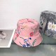 Pink Street Floral Patchwork Letter Hat