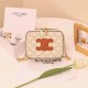 White Street Geometric Chains Zipper Bags