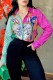 Red Casual Elegant Print Patchwork Letter Turndown Collar Tops