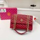 Red Casual Simplicity Letter Chains Bags