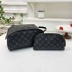 Black Street Simplicity Letter Zipper Bags