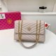Pink Casual Simplicity Letter Chains Bags