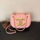 Pink Casual Simplicity Letter Chains Bags