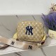 Light Khaki Casual Street Letter Embroidered Zipper Bags