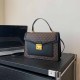 Black Brown Elegant Simplicity Letter Patchwork Bags