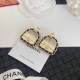 Gold Simplicity Letter Patchwork Earrings