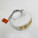 White Casual Daily Letter Zipper Bags