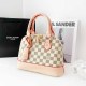 Cream White Celebrities Elegant Letter Zipper Bags