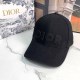 Black Street Simplicity Letter Patchwork Hat
