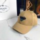 Khaki Street Simplicity Letter Embroidered Hat