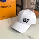 White Street Simplicity Letter Embroidered Hat