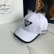 White Street Simplicity Letter Embroidered Hat