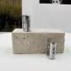 Silver Vintage Letter Patchwork Earrings