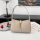 Skin Color Simplicity Letter Zipper Bags
