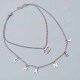 Silver Simplicity Letter Chains Necklaces