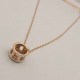 Rose Gold Street Simplicity Letter Chains Necklaces