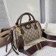 Khaki Elegant Letter Chains Zipper Bags