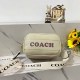 Cream White Simplicity Letter Zipper Bags