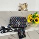 Black Street Letter Patchwork Bags