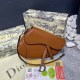 Brown Street Simplicity Solid Patchwork Letter Bags