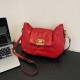 Red Simplicity Letter Chains Bags