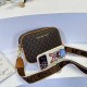 Coffee Street Simplicity Letter Patchwork Zipper Bags