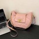 Pink Simplicity Letter Chains Bags