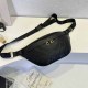 Black Street Letter Zipper Bags