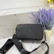 Black Street Letter Zipper Bags