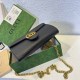 Black Casual Simplicity Letter Chains Bags