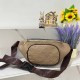 Khaki Street Letter Zipper Bags