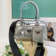 Silver Casual Simplicity Letter Zipper Bags