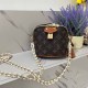Brown Street Letter Zipper Bags