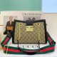 Black Street Simplicity Letter Chains Zipper Bags