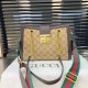 Khaki Casual Street Letter Zipper Bags