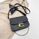 Black Casual Street Geometric Patchwork Bags