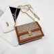 Brown Street Simplicity Geometric Chains Zipper Bags