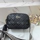 Black Casual Simplicity Zipper Bags