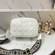 White Casual Simplicity Zipper Bags
