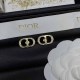Gold Simplicity Letter Rhinestone Earrings