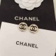 Black Simplicity Letter Patchwork Earrings