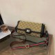 Black Brown Street Letter Patchwork Bags