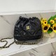 Black Simplicity Letter Chains Bags
