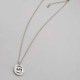 Silver Simplicity Letter Chains Necklaces