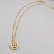 Gold Simplicity Letter Chains Necklaces