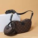 Coffee Street Simplicity Letter Patchwork Zipper Bags