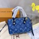 Blue Street Letter Zipper Bags
