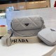 Grey Simplicity Letter Chains Bags