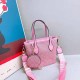 Pink Street Geometric Zipper Bags